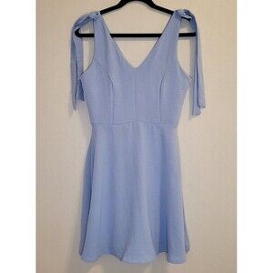 Altard State Women's Dress Powder Blue, Sleeveless, Aline, Size Medium, Zip Back